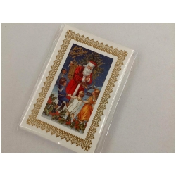 Rossi 1931 Christmas Postcards 24pk Santa Claus 